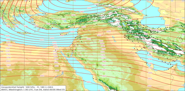 500hPa +24 Hours 04/02/2025 11:16