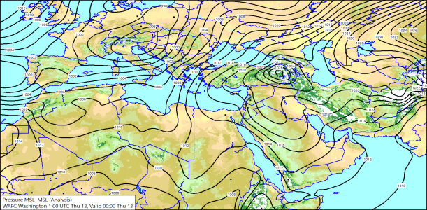 Surface 00Z 13/03/2025 10:51